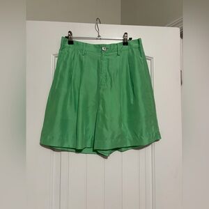 Vince Vibrant Green Shorts